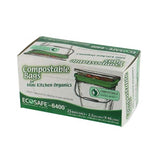 Eco-Safe Compostable 2.6 gal Trash Bags Twist Tie 25 pk