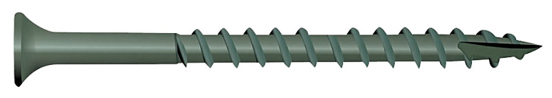 Camo 0341170 Deck Screw, #9 Thread, 3 in L, Bugle Head, Star Drive, T25 Drive, Carbon Steel, ProTech-Coated, 100/PK