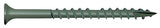 Camo 0341170 Deck Screw, #9 Thread, 3 in L, Bugle Head, Star Drive, T25 Drive, Carbon Steel, ProTech-Coated, 100/PK