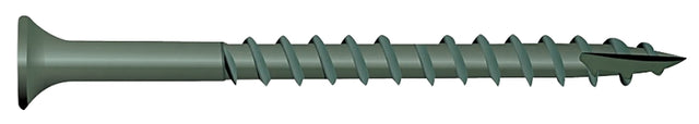 Camo 0341170 Deck Screw, #9 Thread, 3 in L, Bugle Head, Star Drive, T25 Drive, Carbon Steel, ProTech-Coated, 100/PK