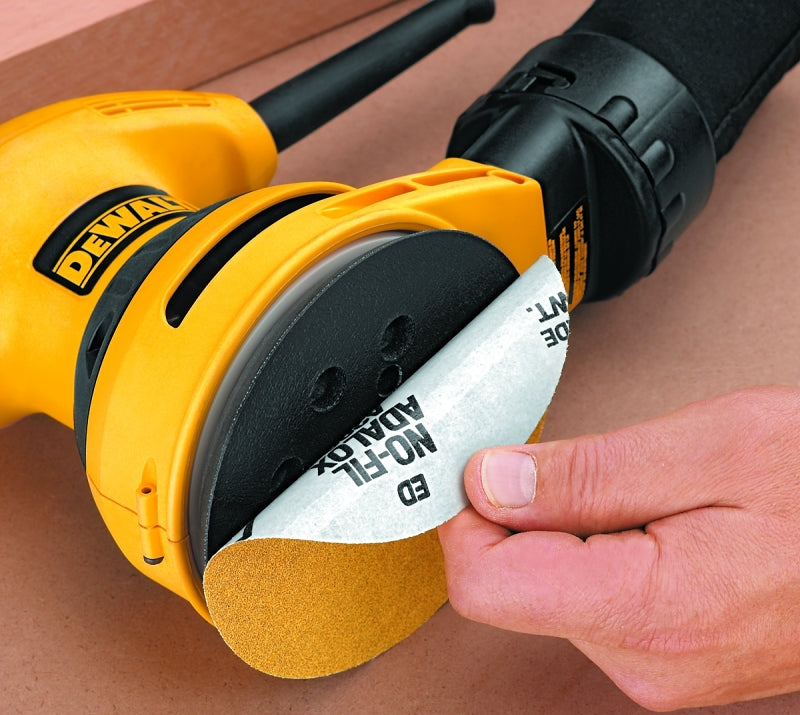 DEWALT DWE6420/D26450 Random Orbit Sander, 3 A, 5 in Pad/Disc, PSA Pad/Disc, Includes: (1) Dust Bag with Vacuum Adapter