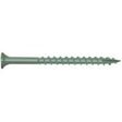 Camo 0341204 Deck Screw, #10 Thread, 4 in L, Bugle Head, Star Drive, Type 17 Slash Point, Carbon Steel, 250/PK