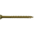 Camo 0356109 Deck Screw, #8 Thread, 1-5/8 in L, Bugle Head, Star Drive, Type 17 Slash Point, Carbon Steel, 1750/PK