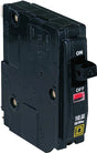 Square D QO QO150CP Circuit Breaker, Mini, 50 A, 1 -Pole, 120/240 VAC, 48 VDC, Fixed Trip, Plug Mounting