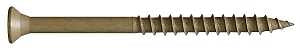 Camo 0356139 Deck Screw, #8 Thread, 2 in L, Bugle Head, Star Drive, Type 17 Slash Point, Carbon Steel, ProTech-Coated