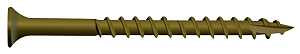 Camo 0356159 Deck Screw, #9 Thread, 2-1/2 in L, Bugle Head, Star Drive, Type 17 Slash Point, Carbon Steel, 1750/PK