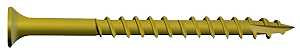 Camo 0356170 Deck Screw, #9 Thread, 3 in L, Bugle Head, Star Drive, Type 17 Slash Point, Carbon Steel, ProTech-Coated