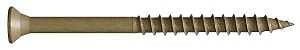 Camo 0356174 Deck Screw, #9 Thread, 3 in L, Bugle Head, Star Drive, Type 17 Slash Point, Carbon Steel, ProTech-Coated