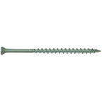 Camo 0346174 Deck Screw, #7 Thread, 3 in L, Trim Head, Star Drive, Type 17 Slash Point, Carbon Steel, 350/PK