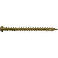 Camo 0349159 Deck Screw, #10 Thread, 2-1/2 in L, Star Drive, Type 99 Double-Slash Point, Carbon Steel, ProTech-Coated, 1750/PK