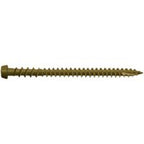 Camo 0349159 Deck Screw, Premium, #10 Thread, 2-1/2 in L, Star Drive, Type 99 Double-Slash Point, Carbon Steel