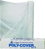 Orgill Poly 4X24-C Poly Film, 100 ft L, 24 ft W, 4 mil Thick, Clear