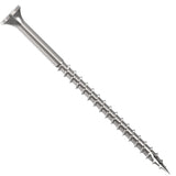 Camo 0348174S Deck Screw, #10 Thread, 3 in L, Bugle Head, Star Drive, Type 17 Slash Point, Stainless Steel, 350 PK