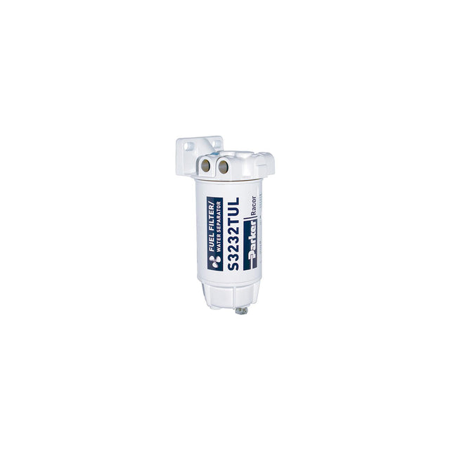 Racor 10 Micron Gas Spin-On Fuel/Water Seperator With Metal Bowl for Inboard/Outboard