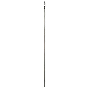 Irwin 88706 Spade Drill Bit, 3/8 in Dia, 16 in OAL, Flat Flute, 1/4 in Dia Shank, Hex Shank