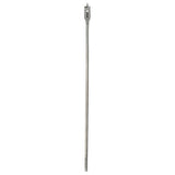 Irwin 88710 Spade Drill Bit, 5/8 in Dia, 16 in OAL, Flat Flute, 1/4 in Dia Shank, Hex Shank