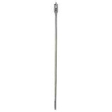Irwin 88710 Spade Drill Bit, 5/8 in Dia, 16 in OAL, Flat Flute, 1/4 in Dia Shank, Hex Shank