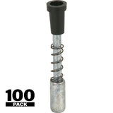 Prime-Line PL 14661 Screen Plunger Latch, Raw, For: 3/4 x 3/8 in and 7/16 in Frames