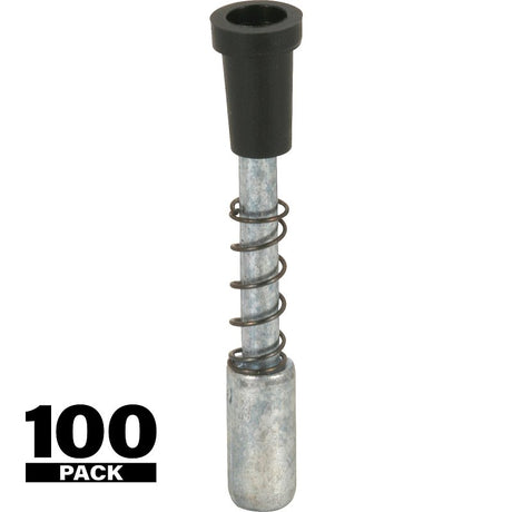 Prime-Line PL 14661 Screen Plunger Latch, Raw, For: 3/4 x 3/8 in and 7/16 in Frames