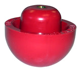 Korky 425BP Tank Ball, 2 in, Chlorazone Rubber, Red