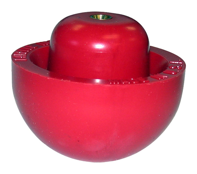 Korky 425BP Tank Ball, 2 in, Chlorazone Rubber, Red