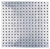Knape & Vogt 0204-1616 Series Pegboard, 16 in OAD, 16 in OAH, Steel