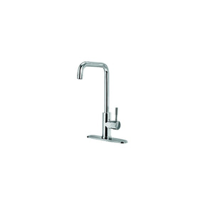SQUARED ARC KITCH FAUCET CHRM