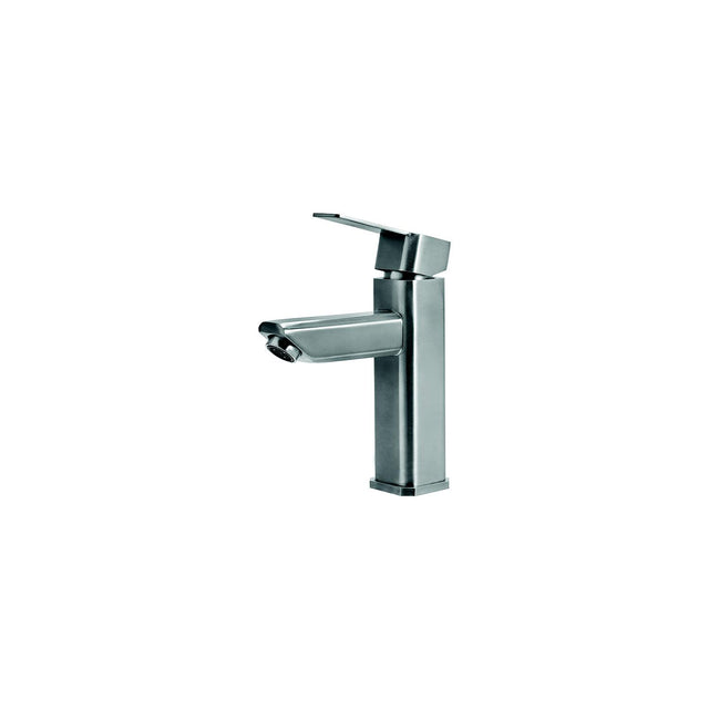Dura Faucet DFML803LQSN Modern Angular Lavatory Faucet, Satin Nickel