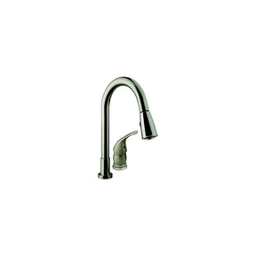 Dura Faucet DFNMK503SN Pull Down Kitchen Faucet, Satin Nickel