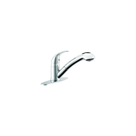 Dura Faucet DFNMK852CP Designer Pull-Out Kitchen Faucet, Chrome