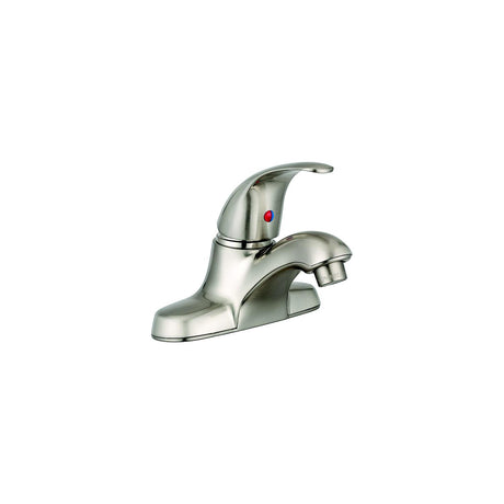 Dura Faucet DFNML210SN Heavy Duty Arc Single Lever Lavatory Faucet, Satin Nickel