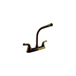 Dura Faucet DFPK210CORB Classical Hi-Rise Kitchen Faucet, Oil Rub Bronze