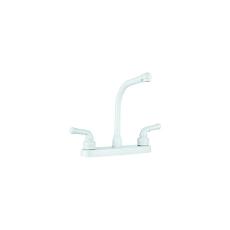 Dura Faucet DFPK210CWT Classical Hi-Rise Kitchen Faucet, White