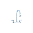 Dura Faucet DFPK350LCP Non-Metallic Dual Lever Pull-Down Kitchen Faucet, Chrome Polished