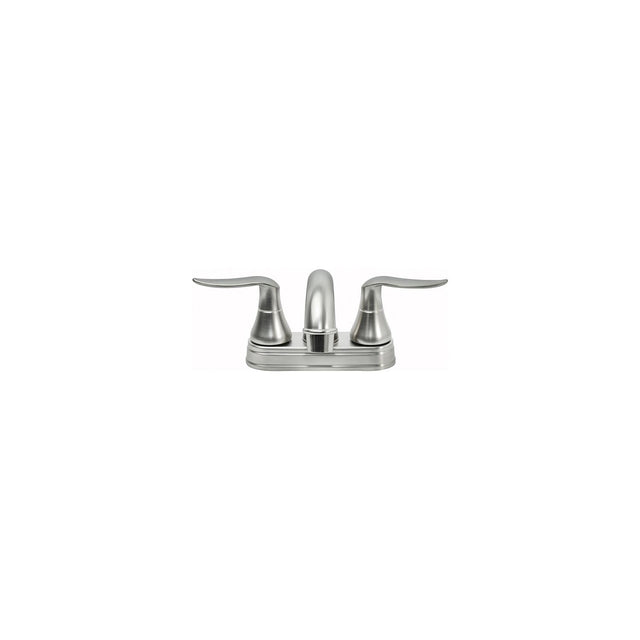 Dura Faucet DFPL620LHSN Elegant ARC Spout RV Lavatory faucet, Satin Nickel