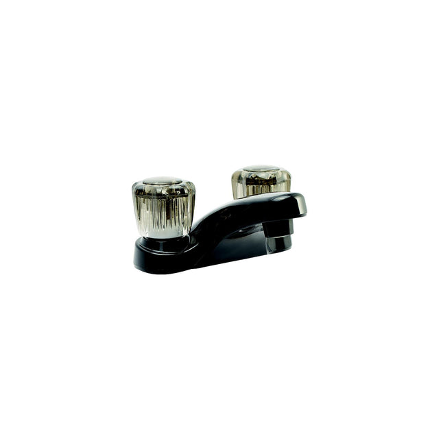Dura Faucet DFPL700SBQ Two Handle Lavatory Faucet, Black