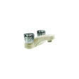 Dura Faucet DFPL700SBQ Two Handle Lavatory Faucet, Bisque