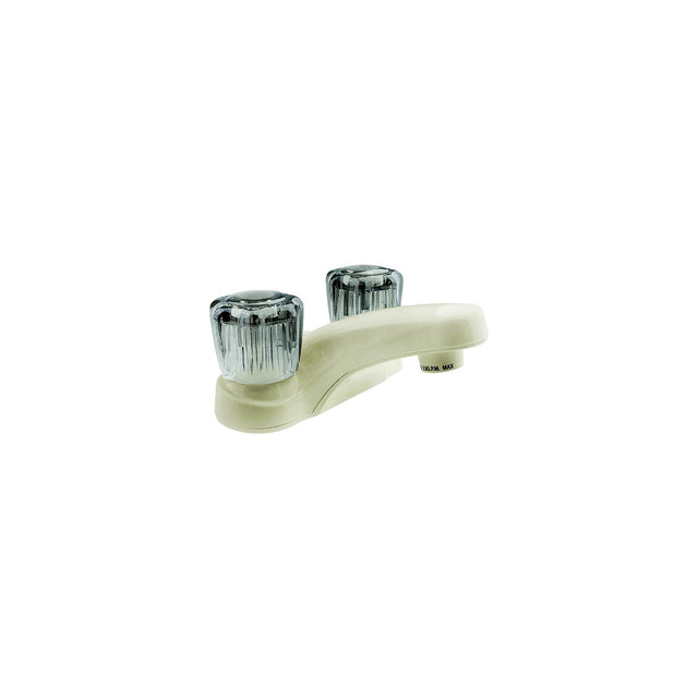 Dura Faucet DFPL700SBQ Two Handle Lavatory Faucet, Bisque