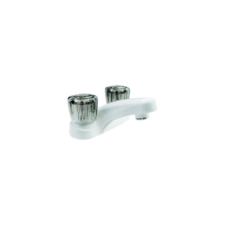Dura Faucet DFPL700SWT Two Handle Lavatory Faucet, White