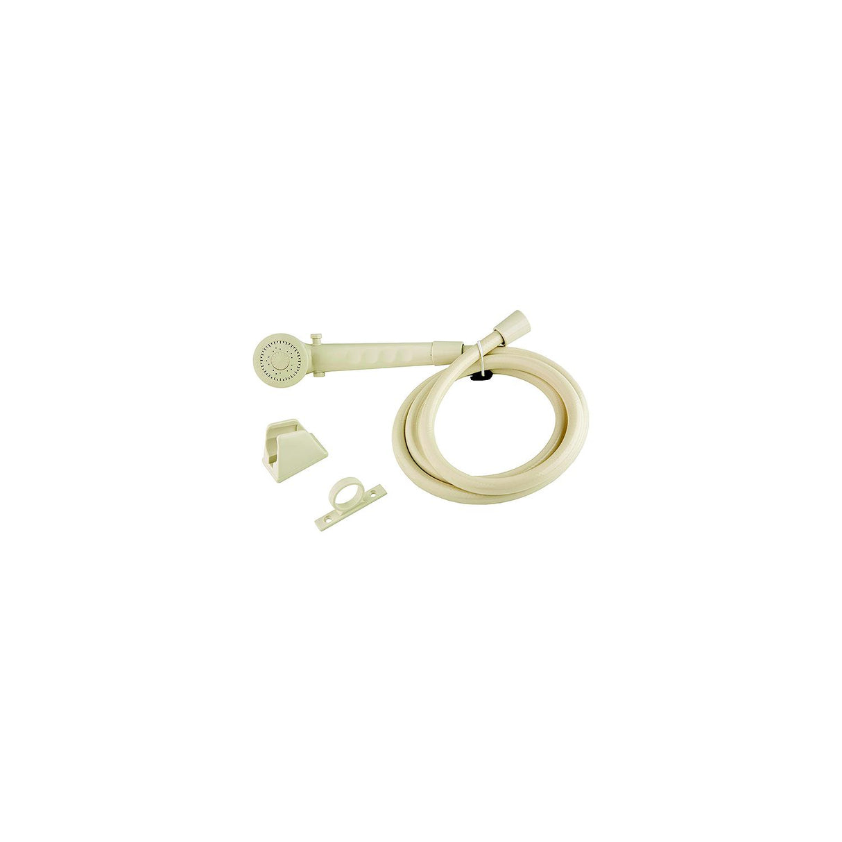 Dura Faucet DFSA130BQ Economy Single Function Shower Wand &amp; Hose Kit, Bisque
