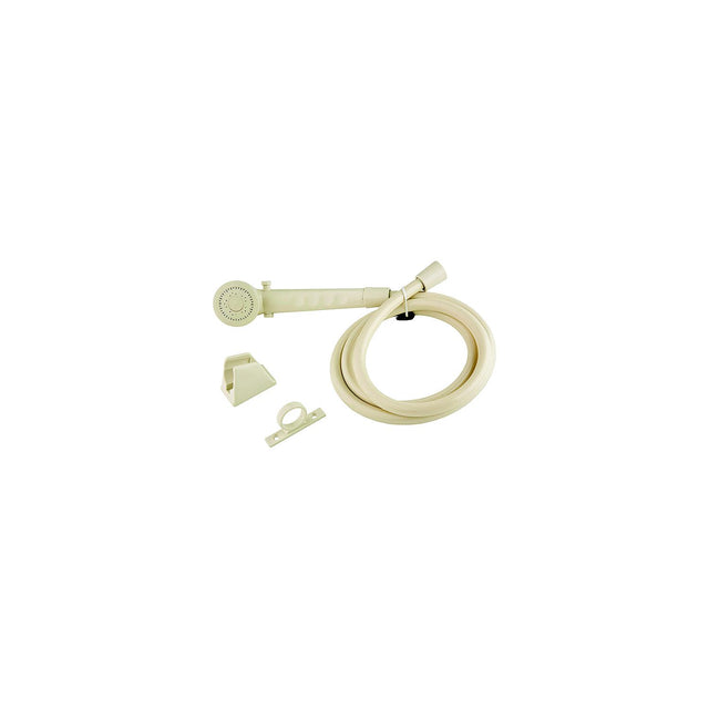 Dura Faucet DFSA130BQ Economy Single Function Shower Wand &amp; Hose Kit, Bisque
