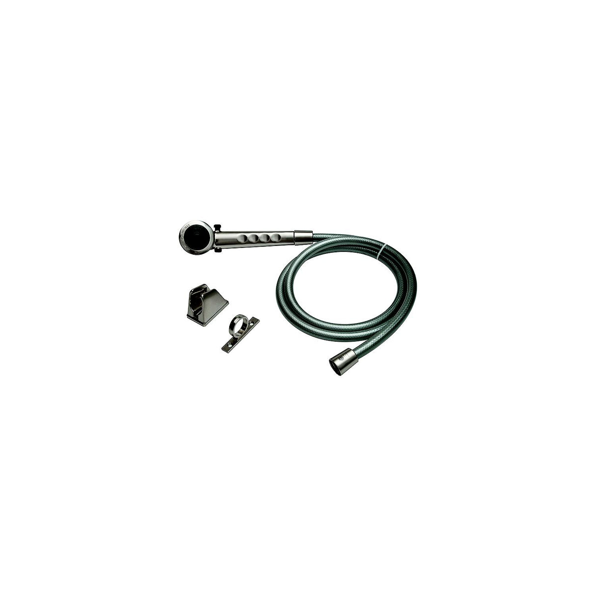 Dura Faucet DFSA130SN Economy Single Function Shower Wand &amp; Hose Kit, Satin Nickel