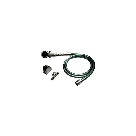 Dura Faucet DFSA130SN Economy Single Function Shower Wand &amp; Hose Kit, Satin Nickel