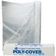Warp's 1.5X84-C Poly Film, 200 ft L, 8.3 ft W, 1-1/2 mil Thick, Polyethylene Backing, Clear