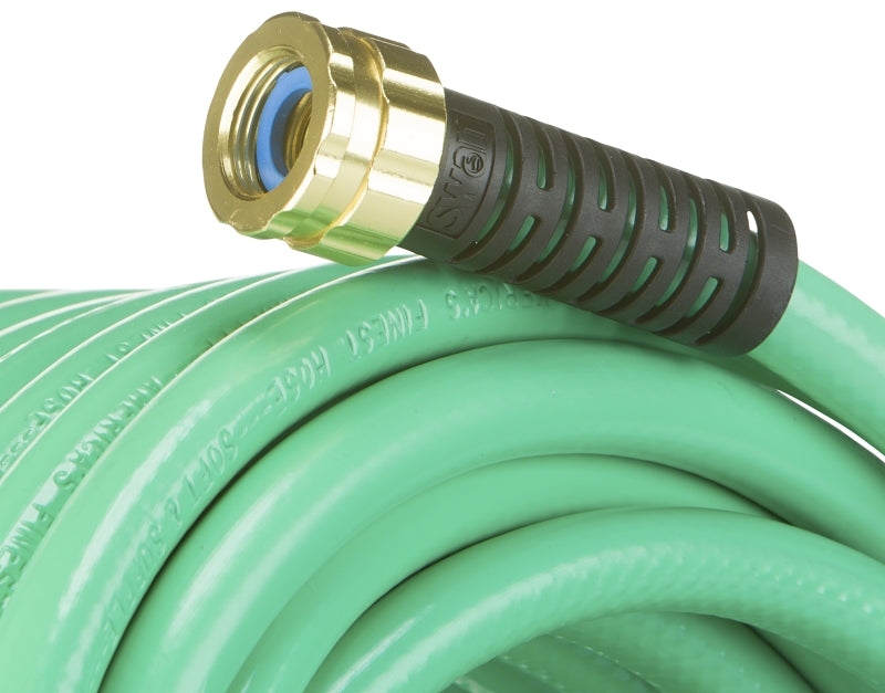 Swan SNSS58100 Garden Hose, 100 ft L, Rubber/Vinyl, Green