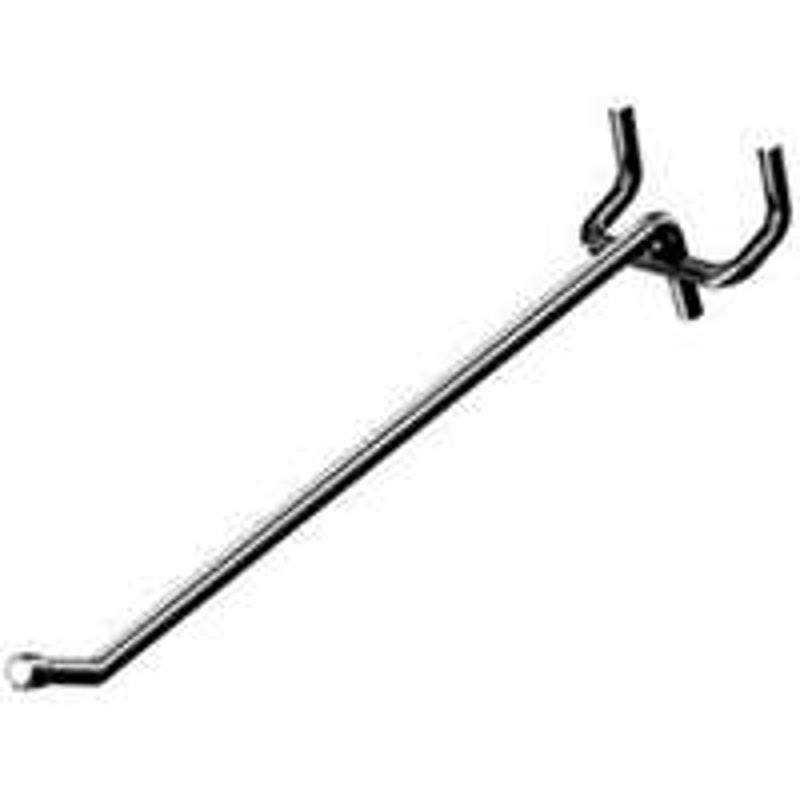 Southern Imperial R21-10-H Series All Wire Stem Hook, 10 in L Dimensions, Metal, Galvanized, Pack of 100