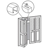 Prime-Line N 6611 Roller Guide, Steel