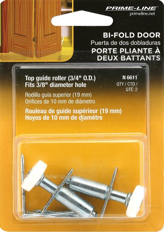 Prime-Line N 6611 Roller Guide, Steel