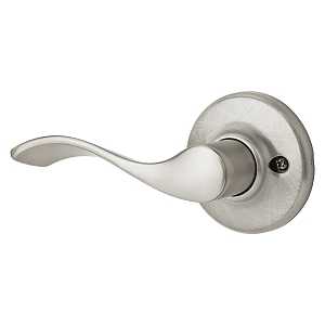 Kwikset 94880-495 Half Inactive Dummy Lever, Satin Nickel, Zinc, Residential, Left Hand