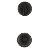 Kwikset 95530-019 Handleset, 2 Grade, Venetian Bronze, 2-3/8 x 2-3/4 in Backset, KW1 Keyway, 1-3/4 in Thick Door